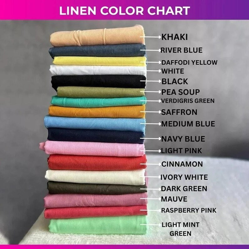 Linen Reglan Sleeve Shirt With Aline Skirt for women ,Linen button skirt