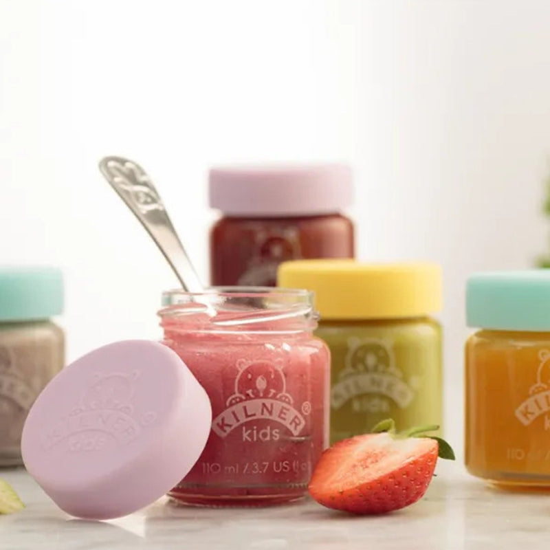 Kids Glass Storage Jars | Set of 6 | 110ml