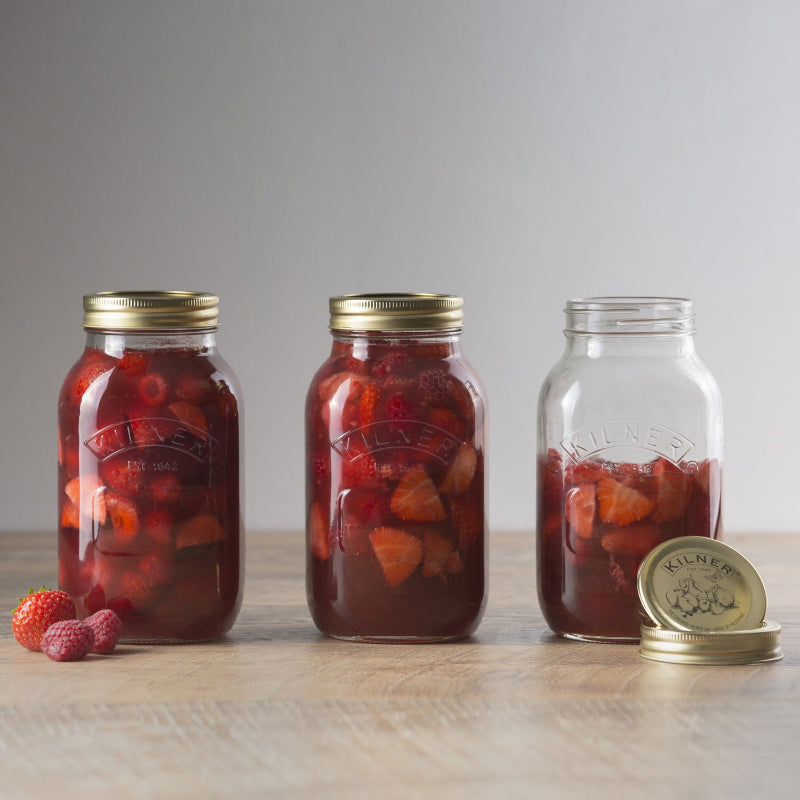 Glass Preserve Jar for Storing | 1 Litre
