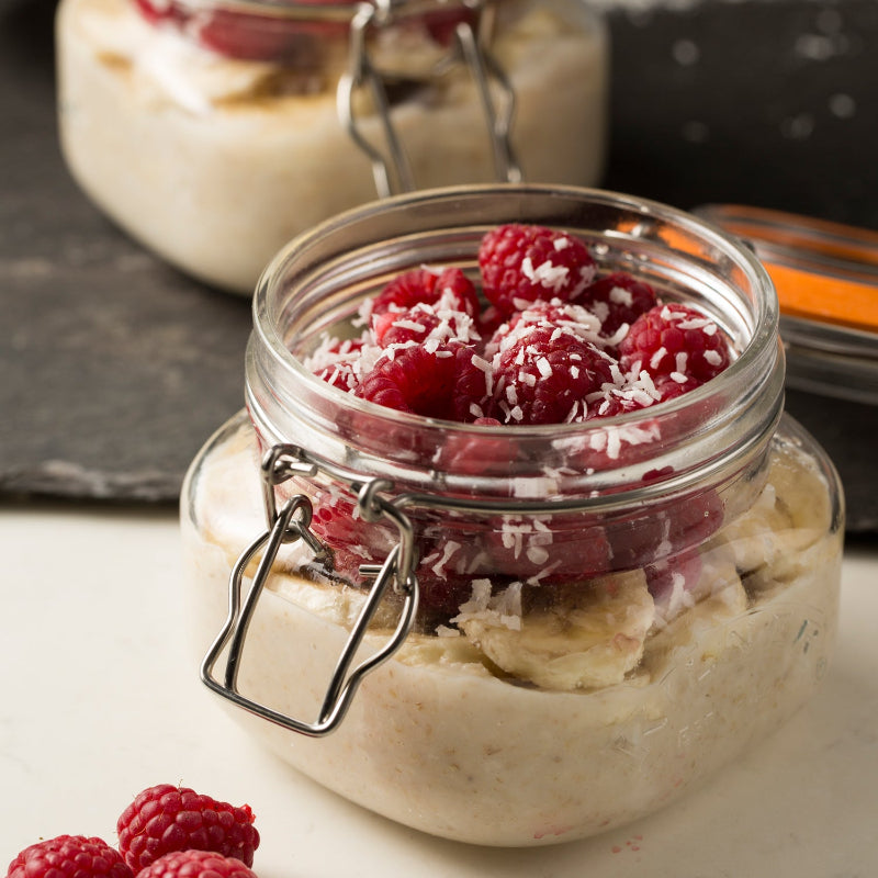 Glass Clip Top Square Spice Jar | 500ml, 1 Litre, 1.5 Litre, 2 Litre