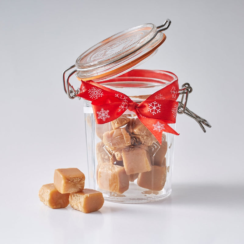 Facetted Clip Top Glass Jar | 450ml, 950ml