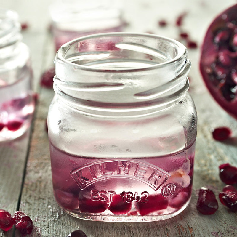 Mini Twist Top Glass Jars | 55ml | Set Of 4