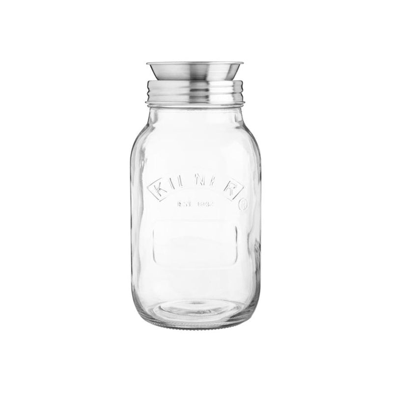 Glass Jar with Spiralizer Blade Disc | 1 Litre