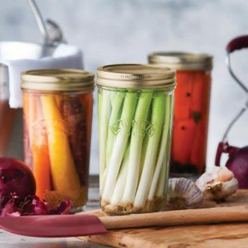 Wide Mouth Glass Preserve Jar | 500ml, 1 Litre