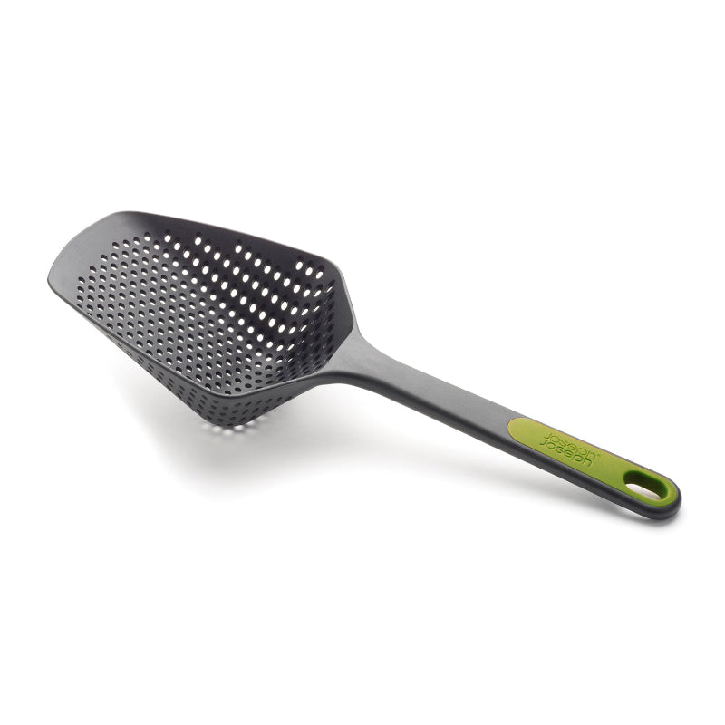 Scoop Plus Grey Colander with Silicone Handle