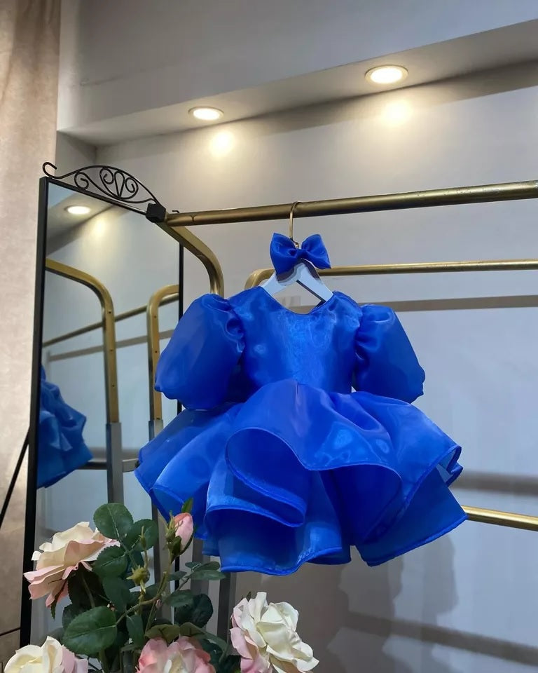 Girl Dress Kids Ruffles Party Wedding Dresses