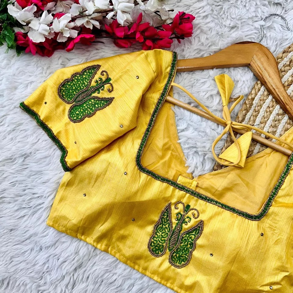 Mayo Silk Saree Blouse