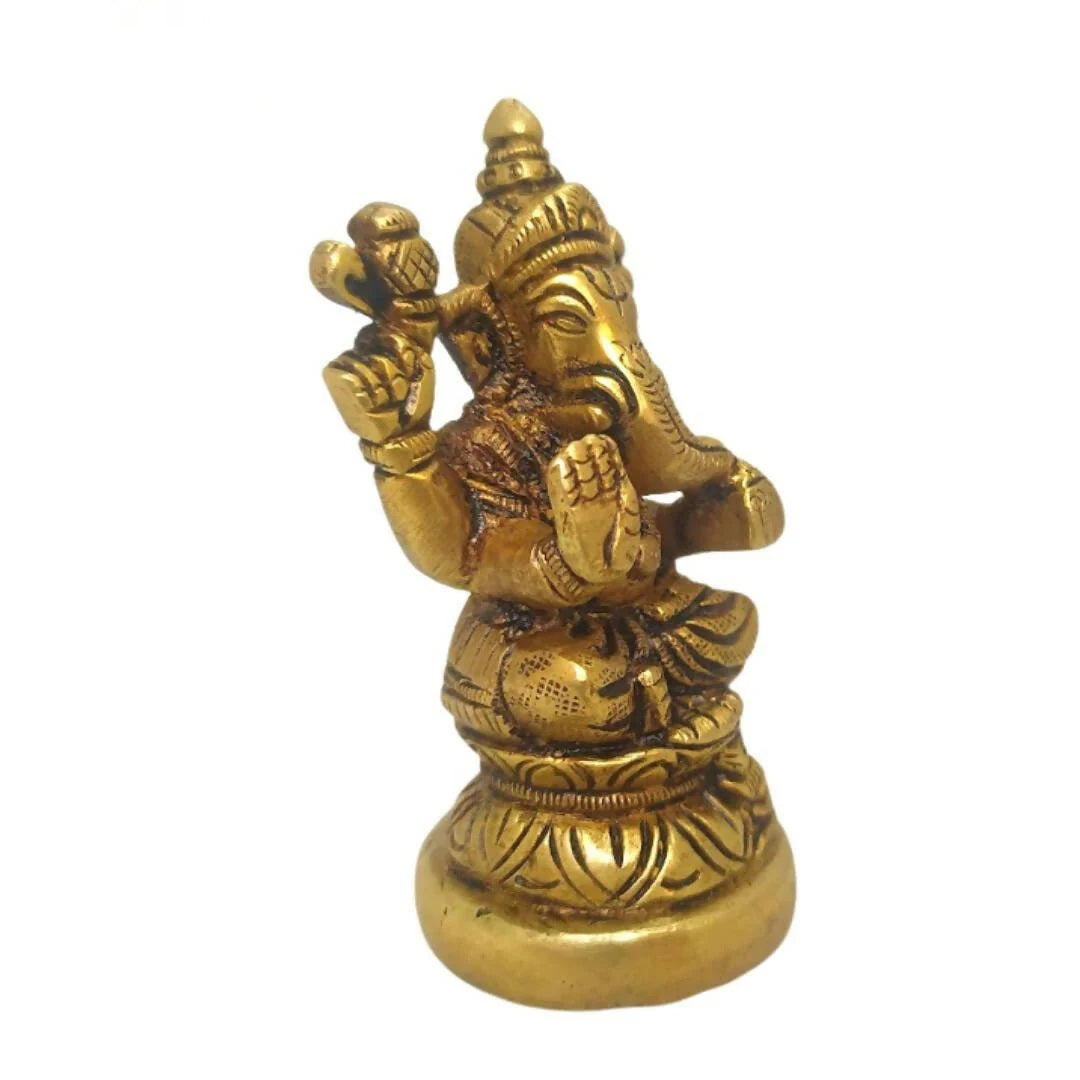 Brass Handmade Vinayakmoorti Ganesha Statue
