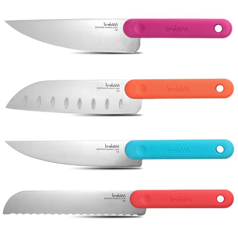 Japanese Stainless Steel Knives Combo | Set of 4