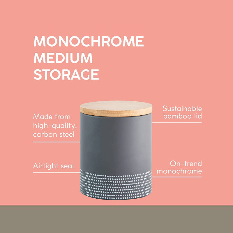 Monochrome Storage Small Canister | Multiple Colors | Single