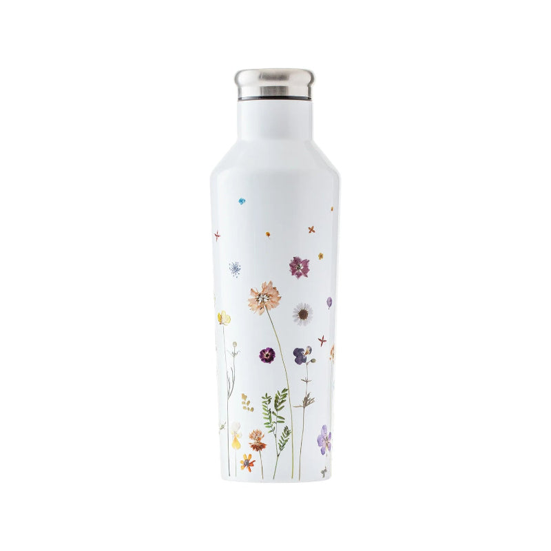 Pure Botanics Double Wall White Bottle| 500ml