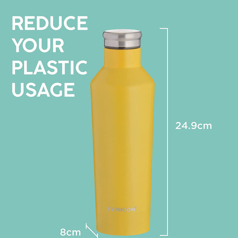 Pure Single Wall Bottle | 800ml | Multiple Colors