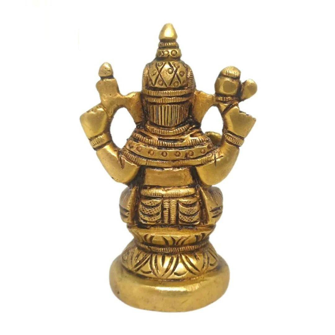 Brass Handmade Vinayakmoorti Ganesha Statue