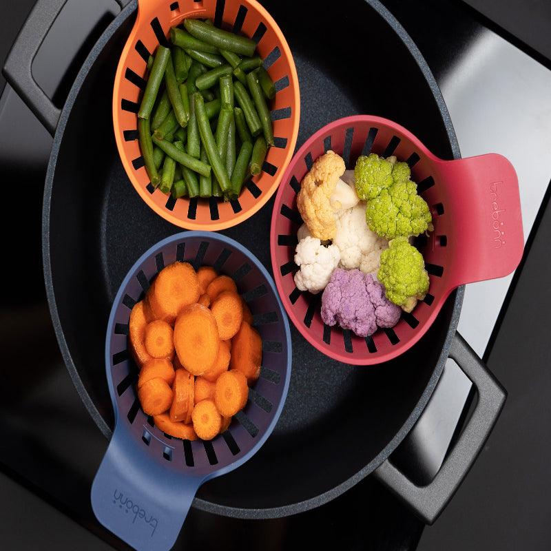 Cooking & Draining Pods | Set of 3