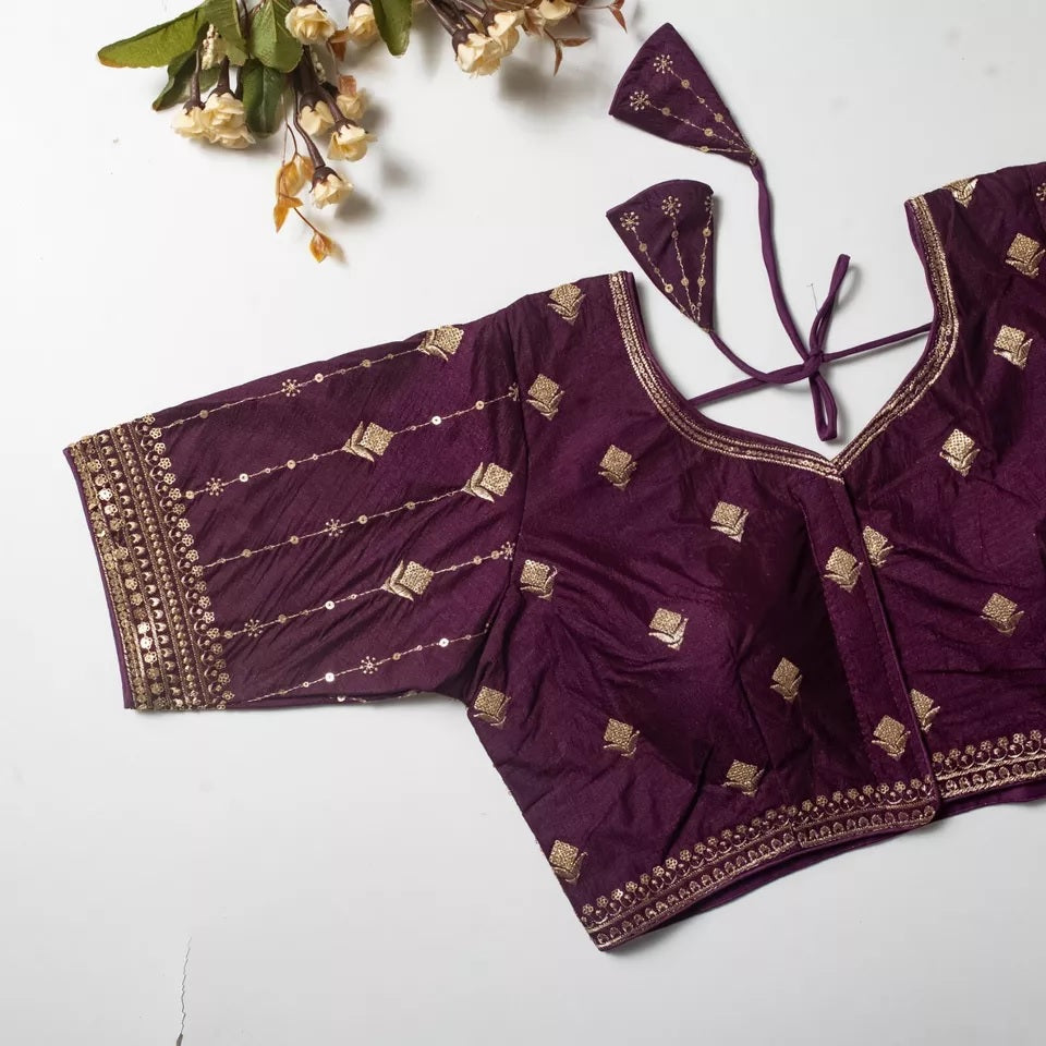 Vibrant Silk Blouse