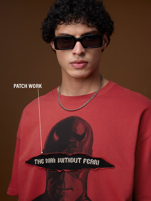 Daredevil No Fear Oversized T-Shirts