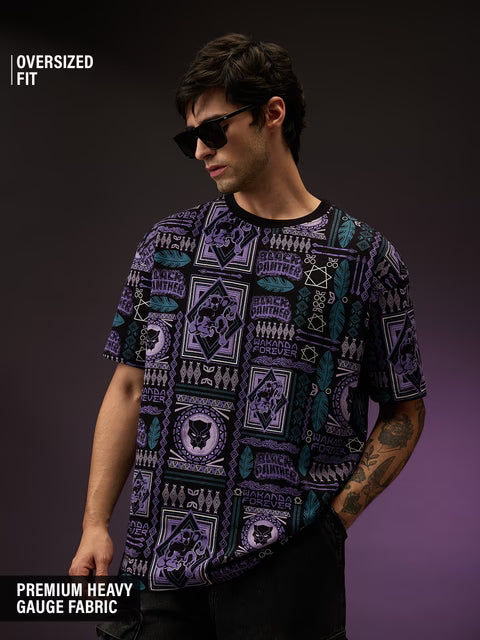 Black Panther Wakanda Tribe Oversized T-Shirts