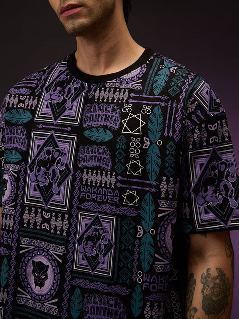 Black Panther Wakanda Tribe Oversized T-Shirts