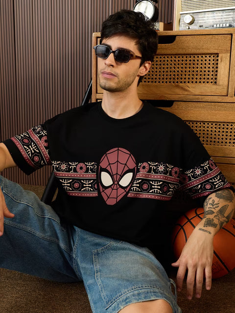 Spider-Man Great Desi Power Oversized T-Shirts