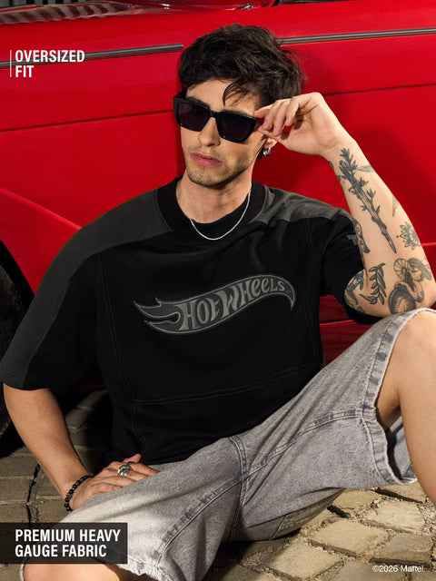 Hot Wheels Night burn Oversized T-Shirts