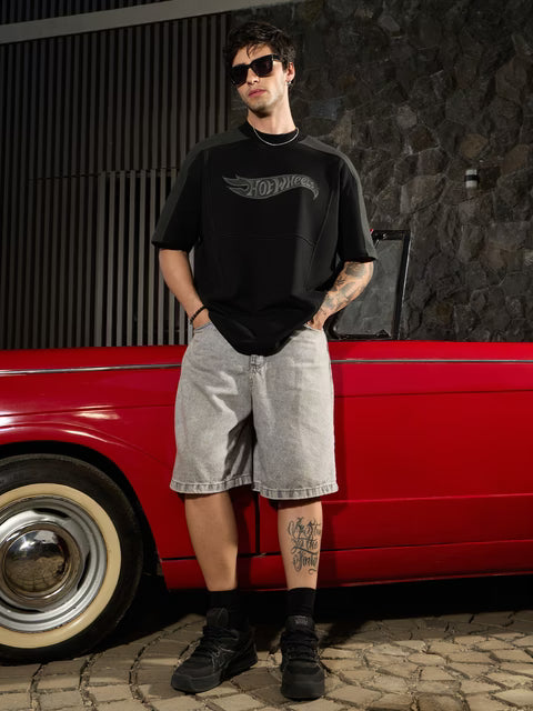 Hot Wheels Night burn Oversized T-Shirts