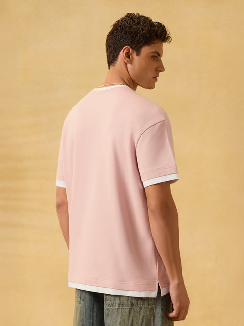Oversized T-Shirt Rose Wine