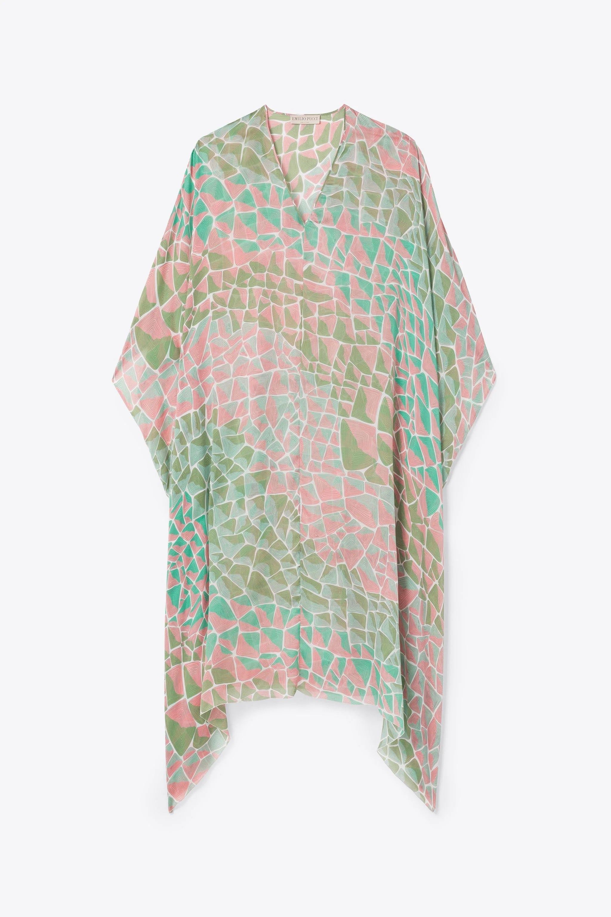 Regular Wear Printed Georgette Women's Kaftan