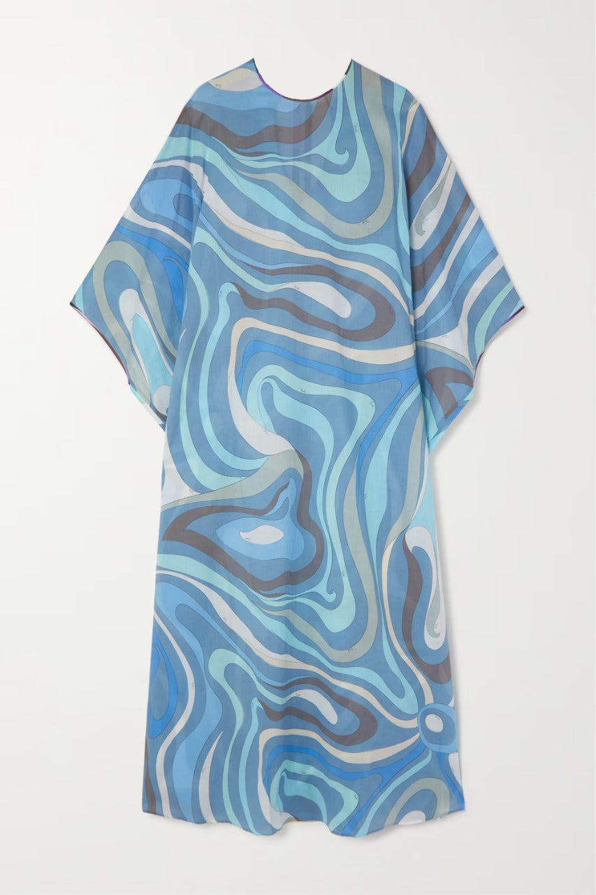 Lewish Cotton Long Kaftan For Women's