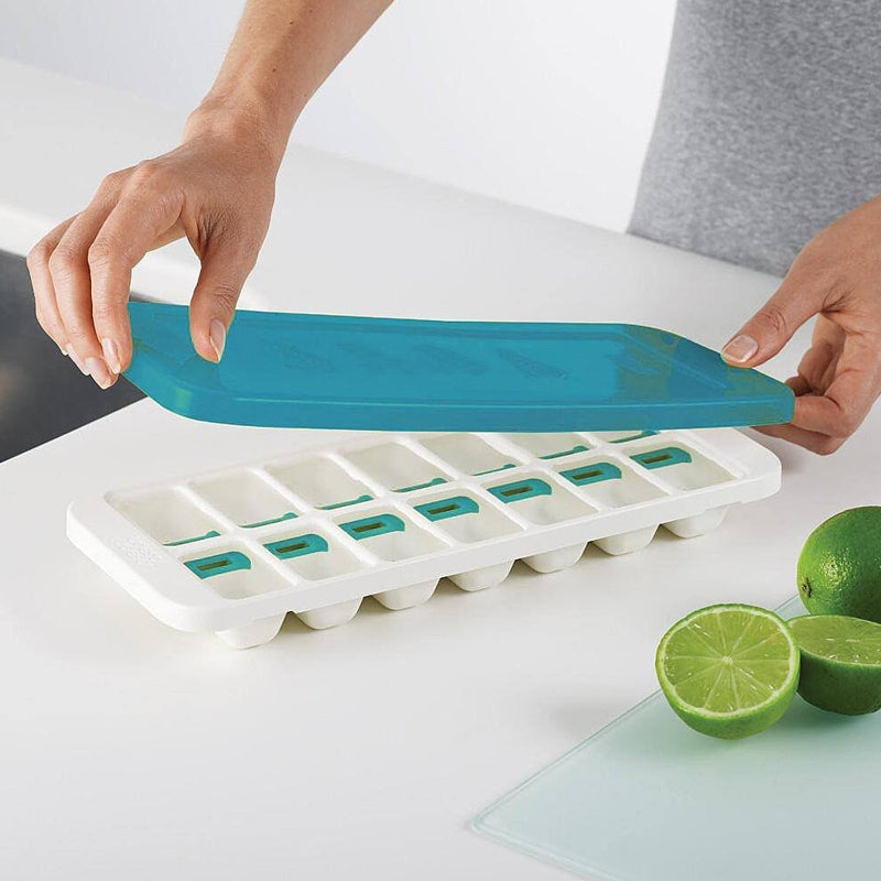 Quicksnap Plus Ice Cube Tray with Flexible Lid | Multiple Colors