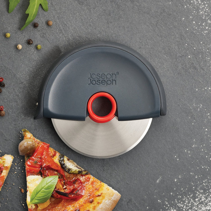 Disc Easy-Clean Grey Pizza Slicer