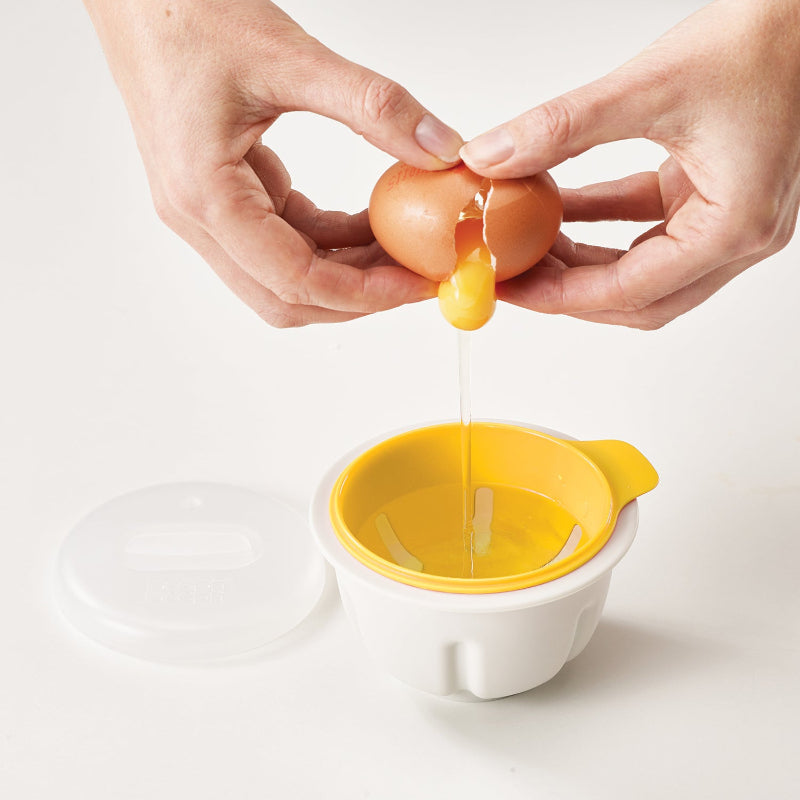M-Poach Microwave White Egg Poacher
