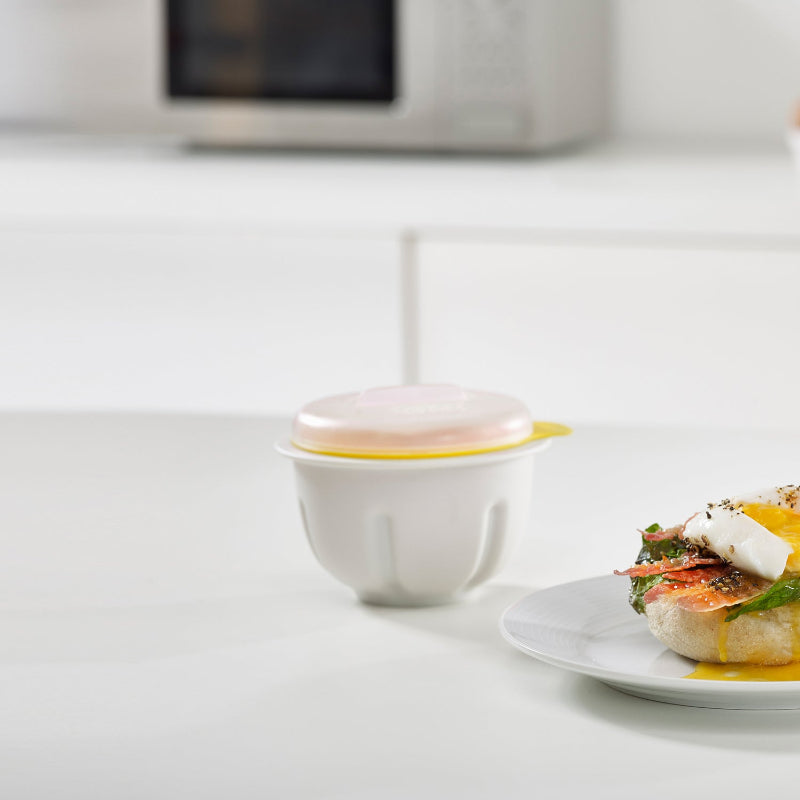 M-Poach Microwave White Egg Poacher