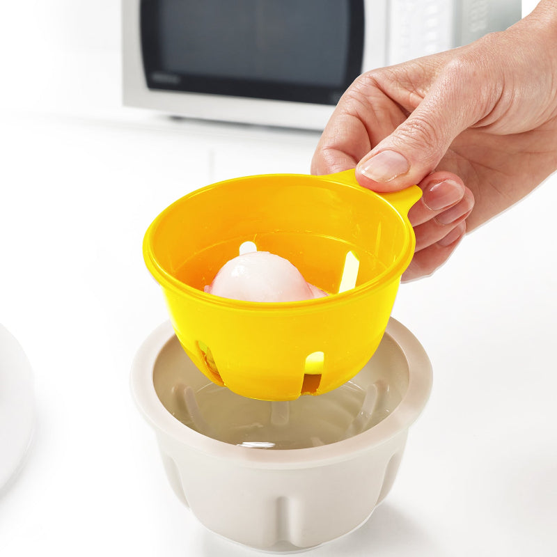 M-Poach Microwave White Egg Poacher
