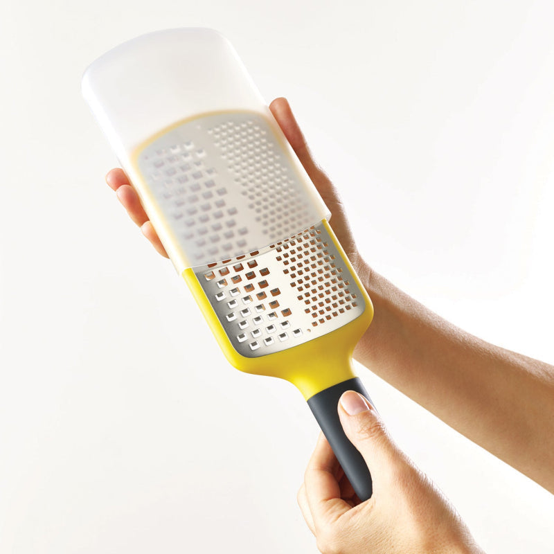Multi-Grate Yellow Paddle Grater