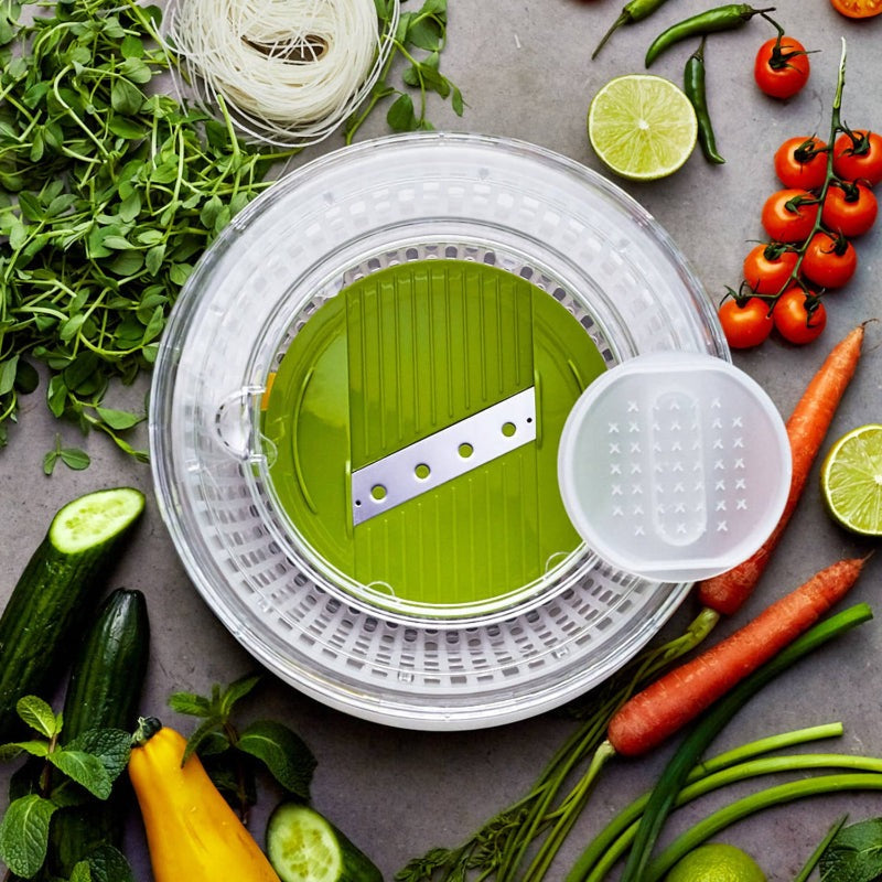 Multi-Prep 4-Piece Salad Preparation Set | Multicolour