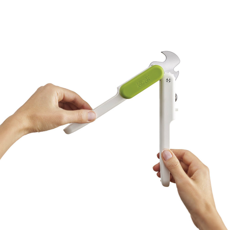 Pivot White 3 in 1 Multipurpose Bottle Can Opener