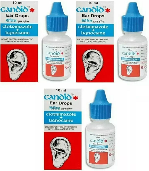 Cand-id Ear Drops 10 ml – Antifungal Treatment for Ear Discomfort