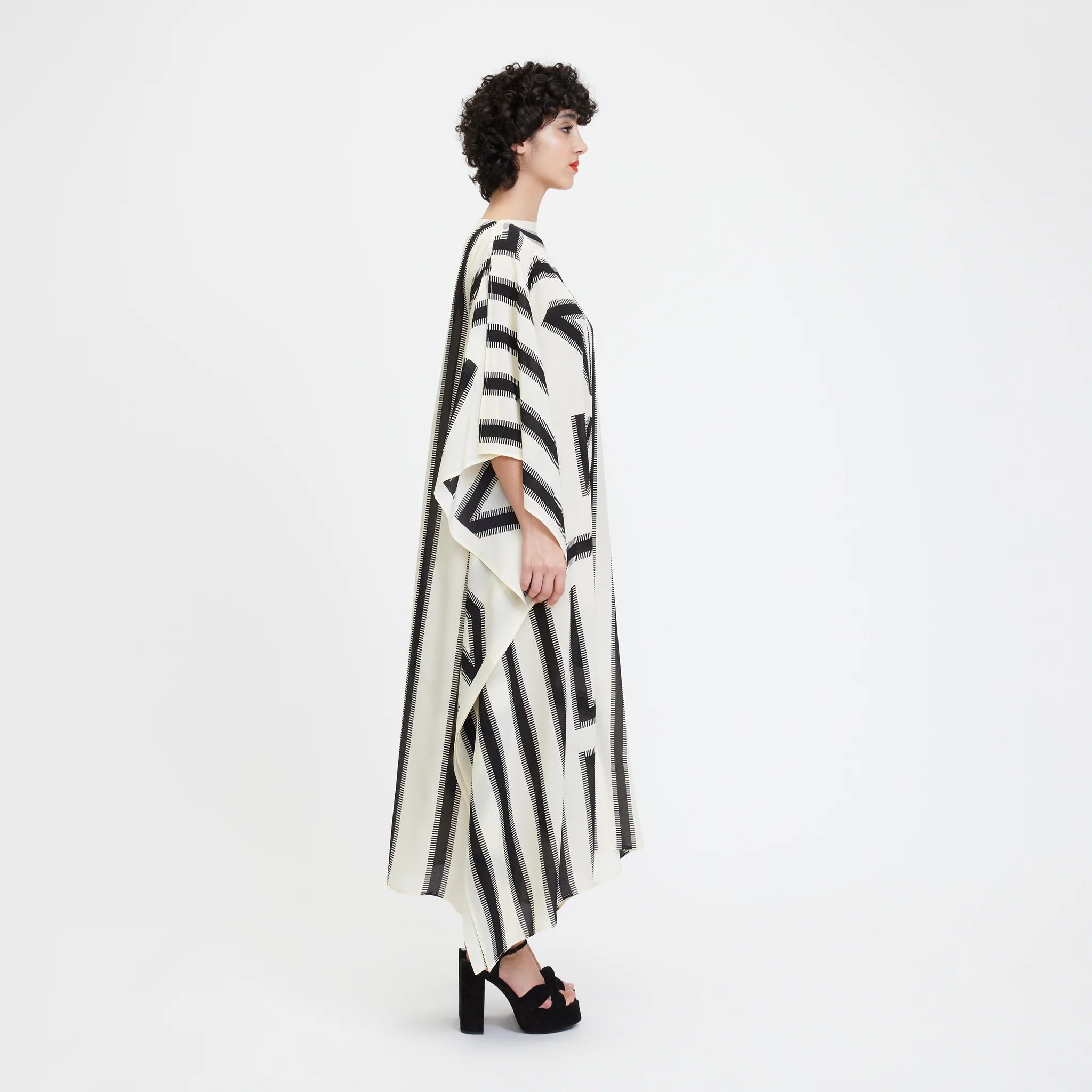Casual Wear French Moss Women's Kaftan