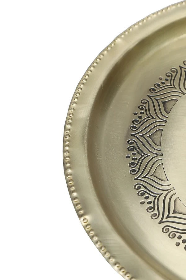 Antique Finish Pooja Thali