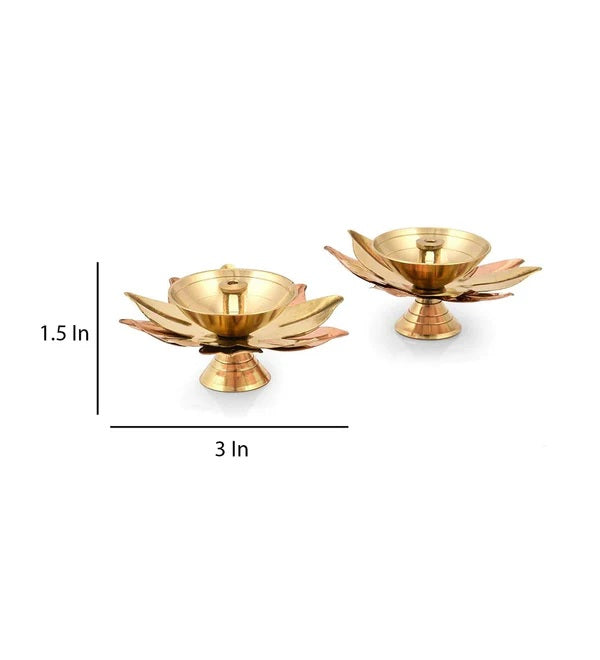 Golden Brass Diya