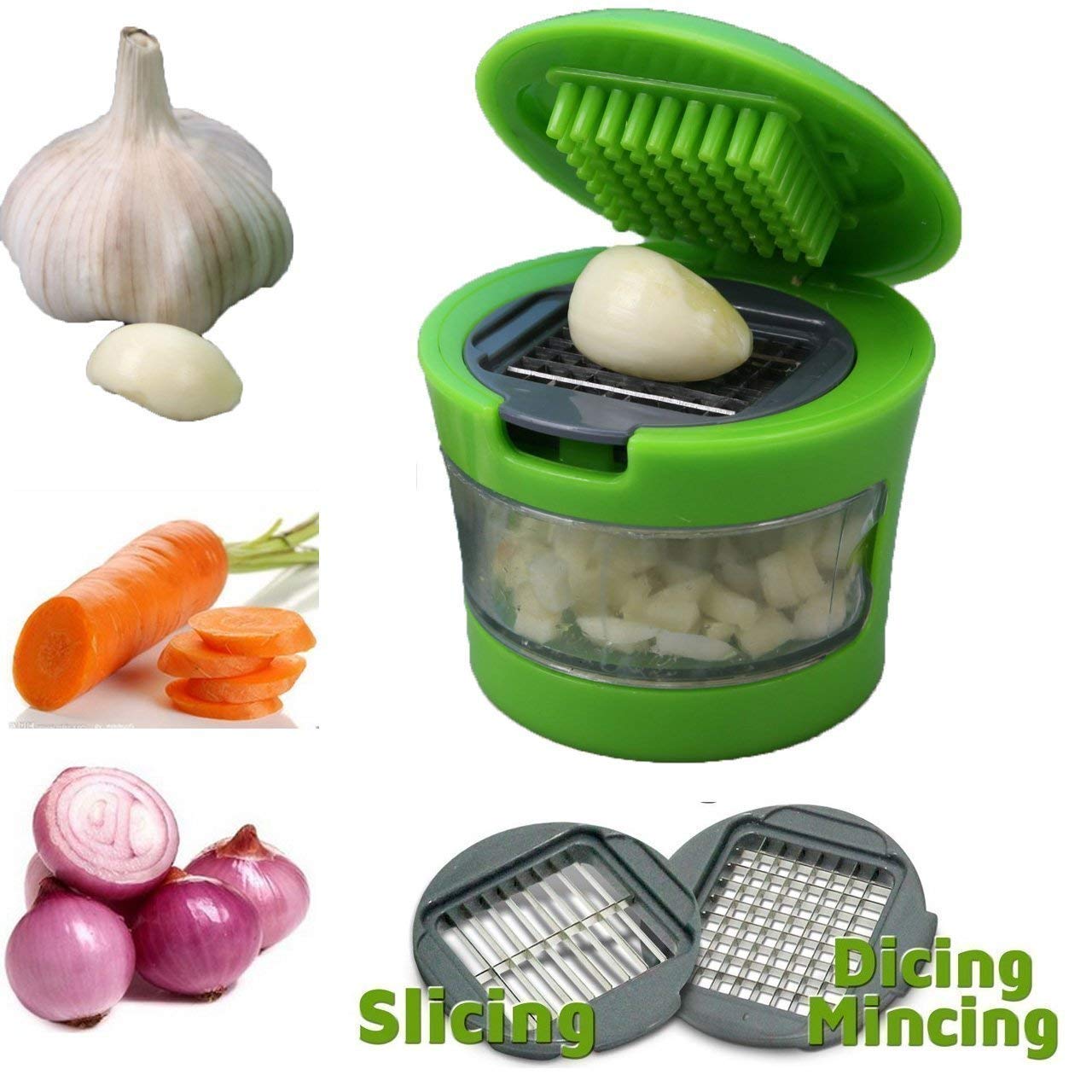 Green Mini Press Chopper