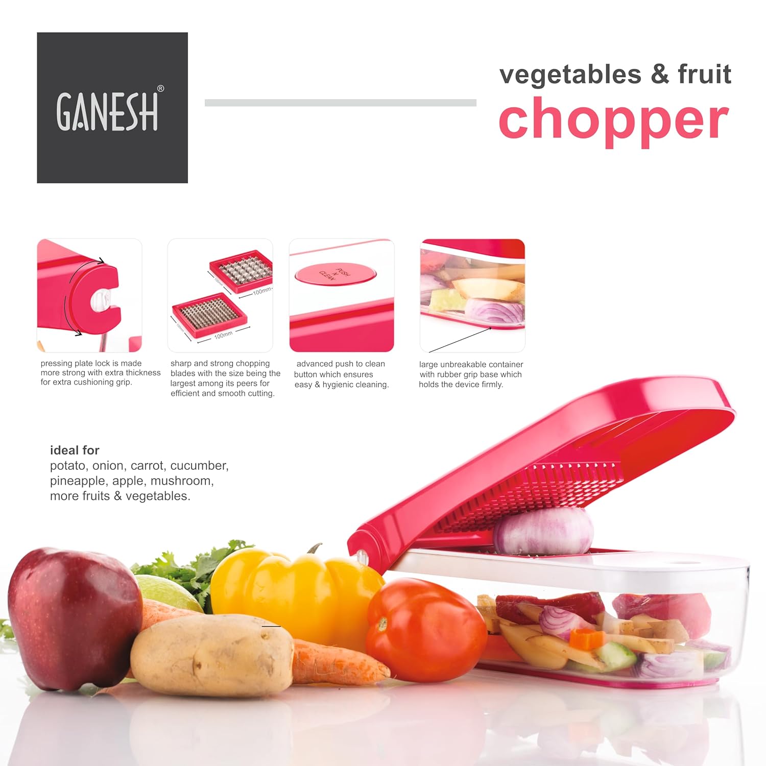 Red Cutter, Vegetable and Fruit Chopper
