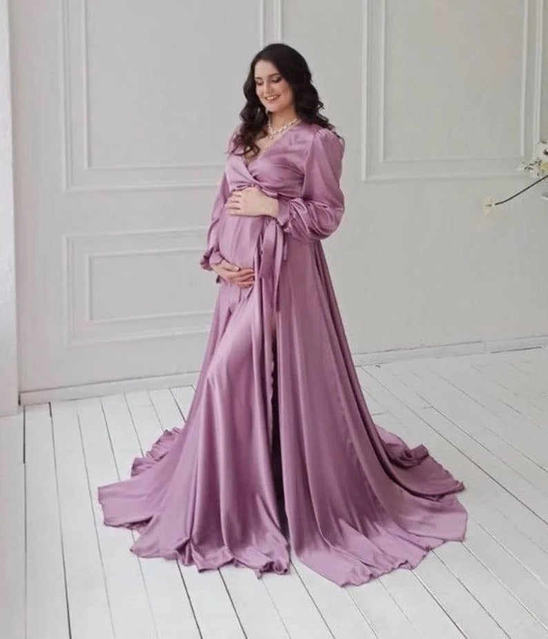 Elegant Convertible Satin Formal Gown | Multiway Maxi Dress