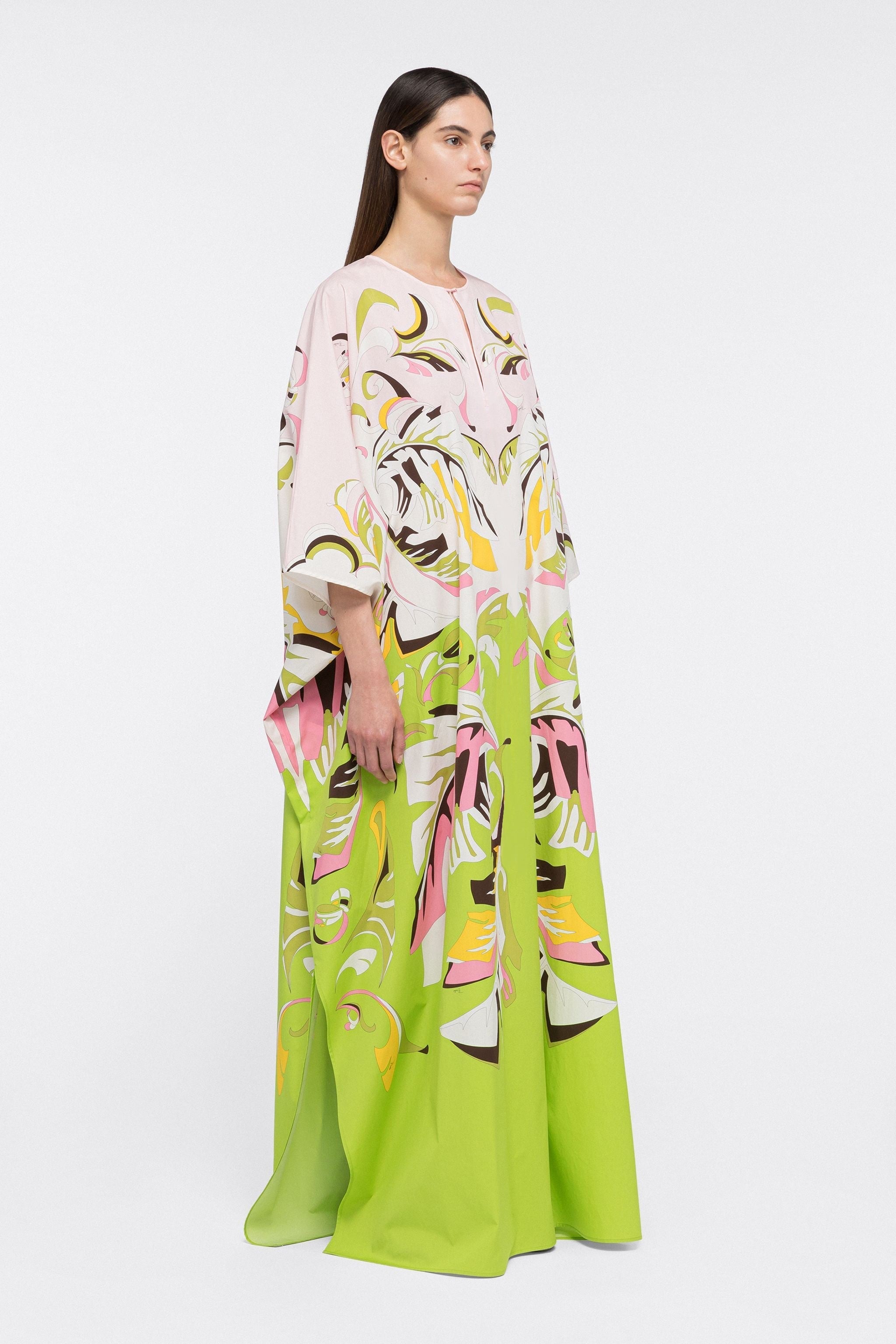 Women's Maxi Dresses, Premium Crepe Long Kaftan