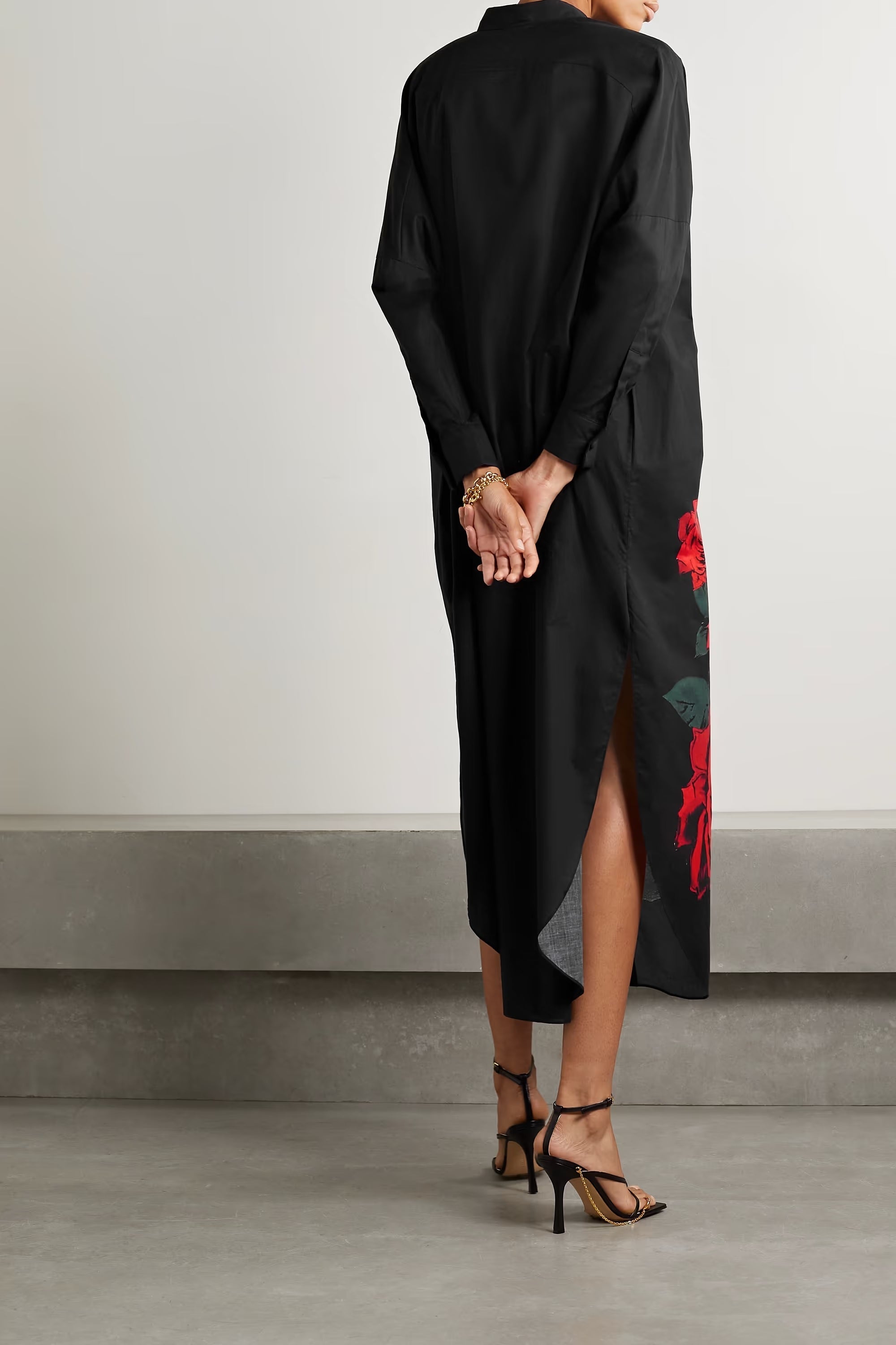 Black Women's Rayon Cotton Kaftan