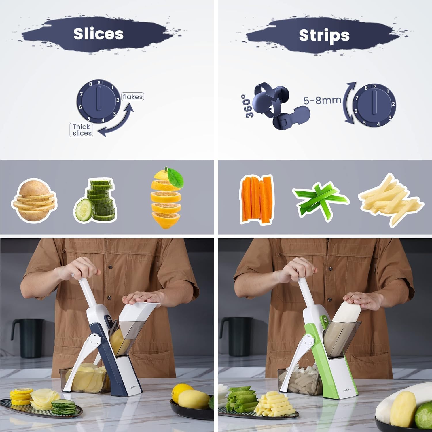Vegetable Cutter Chopper for Kitchen