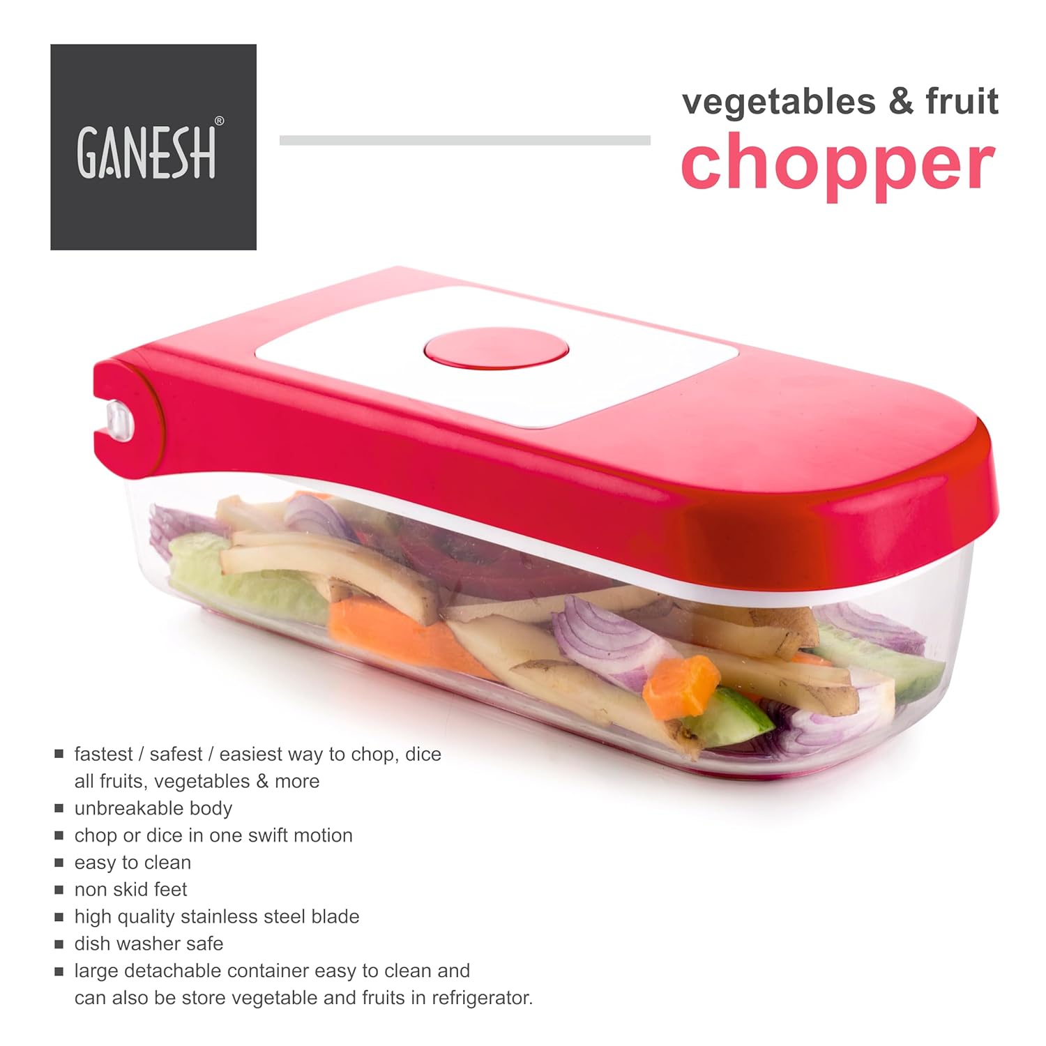 Red Cutter, Vegetable and Fruit Chopper