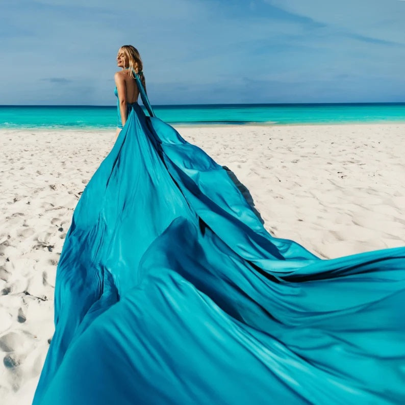 Flying Dress in Any Color - Flowy Dress in Adjustable Sizes