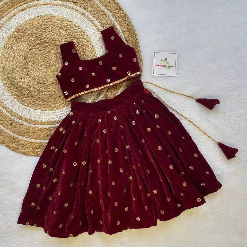 Soft Cotton Lehenga Choli  for Girls