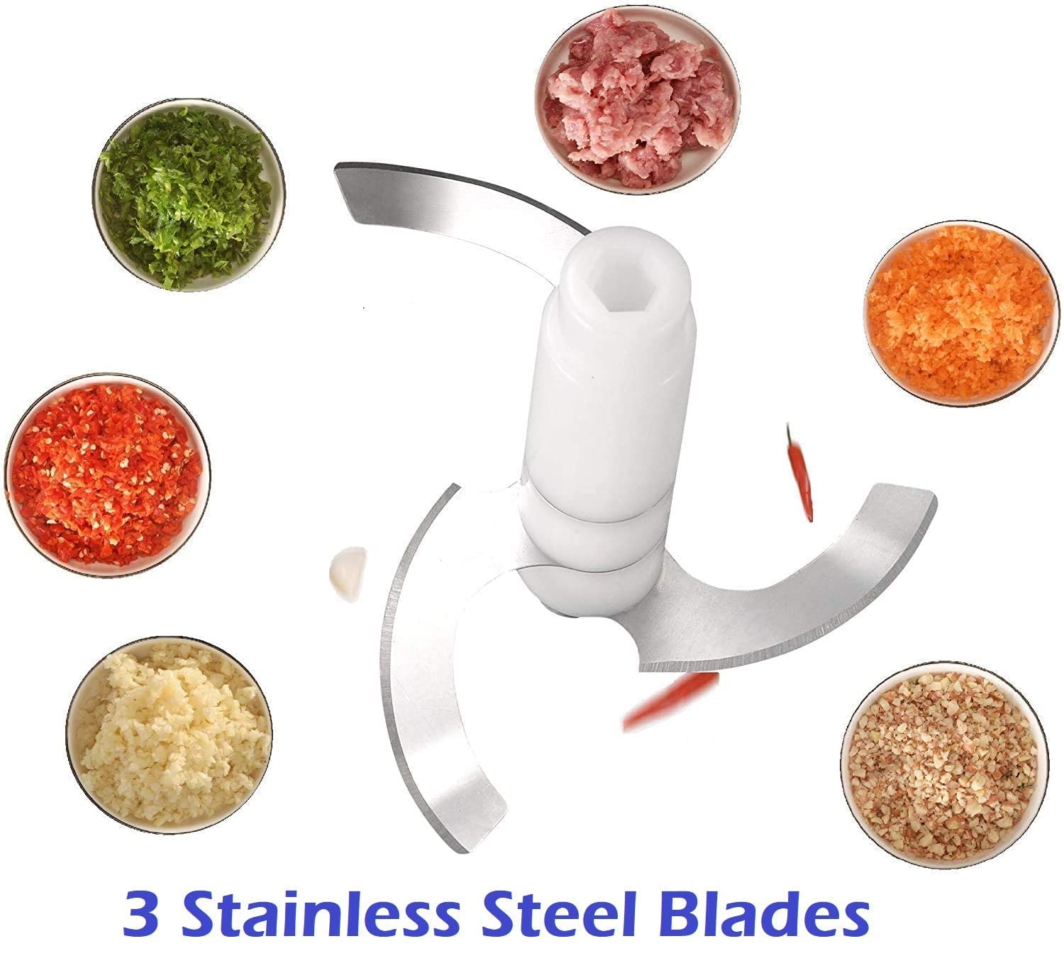 Large-Capacity Multi-function Food Chopper